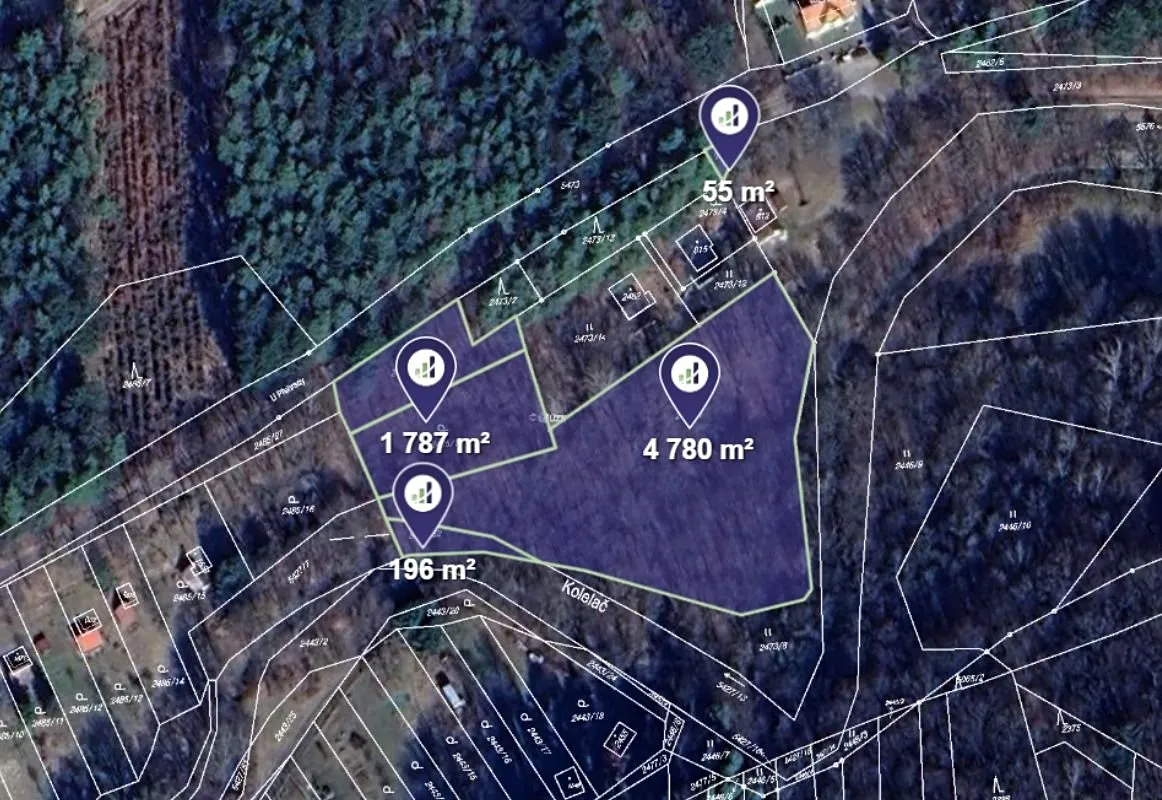 Prodej stavebního pozemku 6818 m²